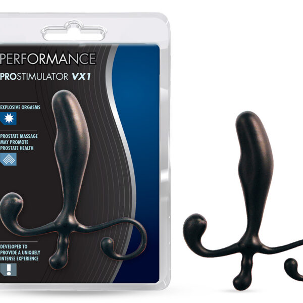 The Prostate Massager is designed to stimulate the prostate for enhanced male orgasms. It is a hands free device held in place by the sphincter muscles surrounding the anus. The Prostate Massager works in harmony with your bodys natural movements to elevate you into new levels of pleasure.