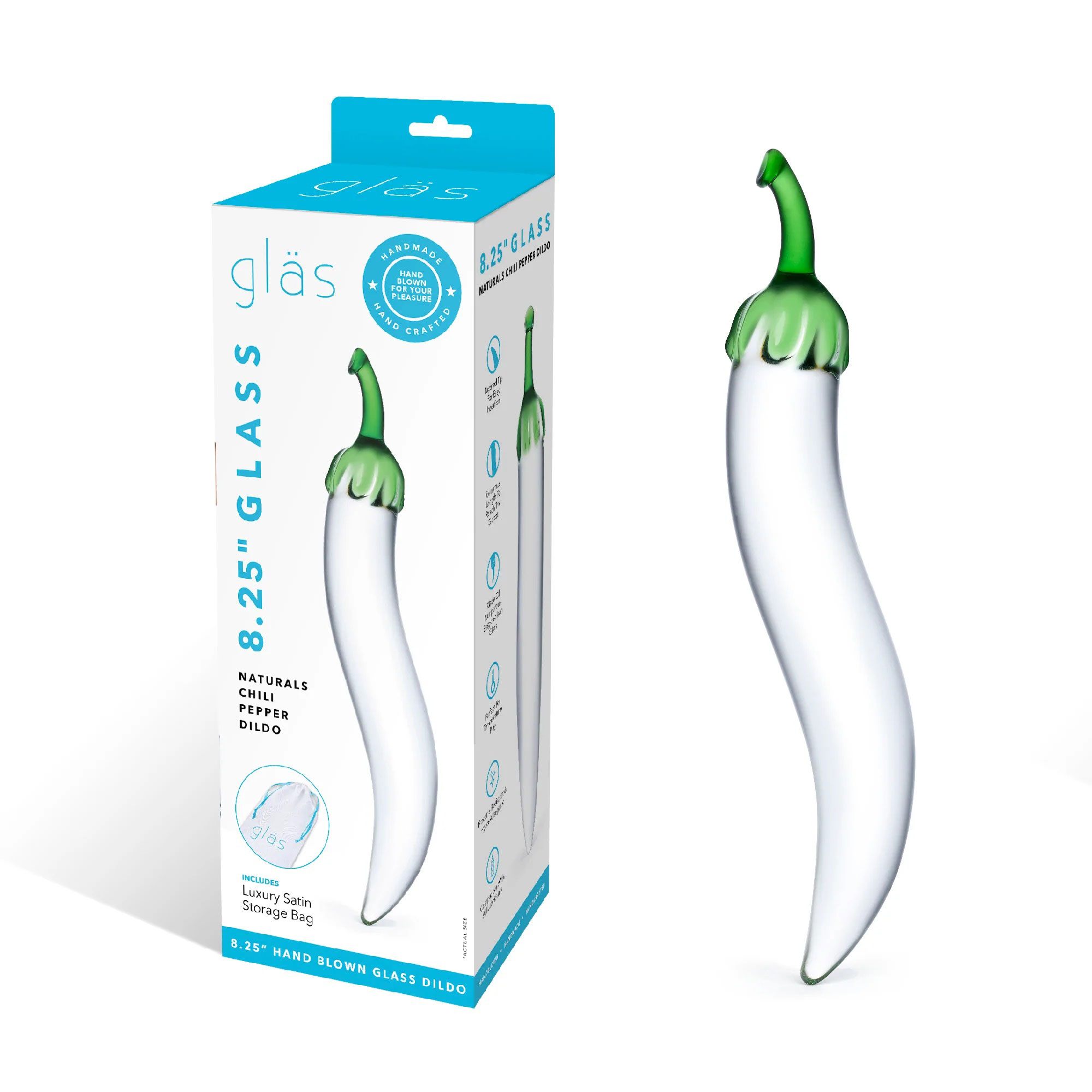 friend or relative when you want to gift a spicy treat! This beautiful artisan-crafted Chilli Pepper is a functional work of art that can also double as home dcor. Keep this beauty on display and enjoy it whenever youre craving some excitement. This dildo retains heat and cold