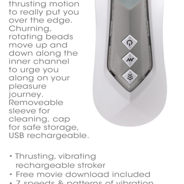 Stroking Buddy - White