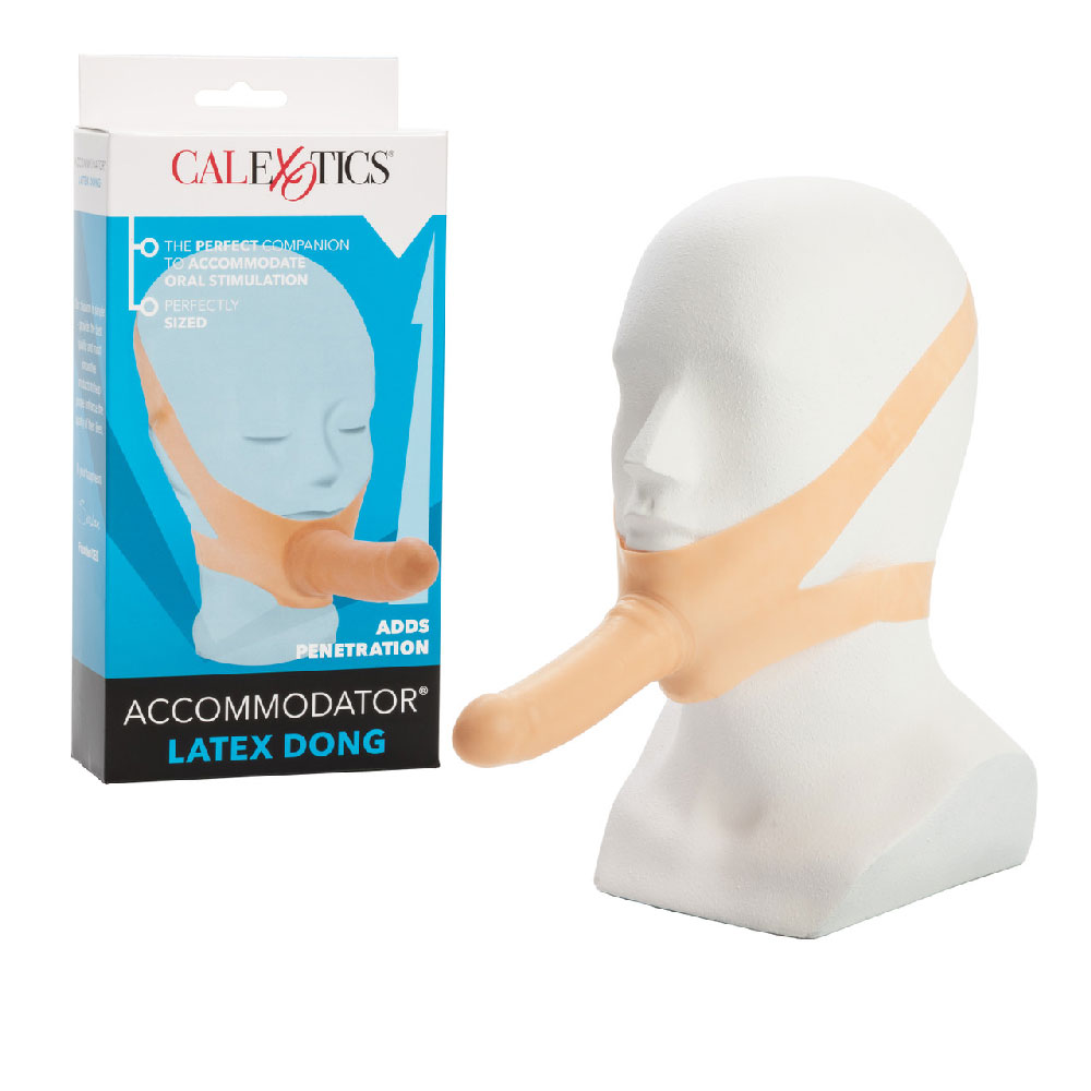 The Original Accommodator Latex Dong - Ivory - Image 2
