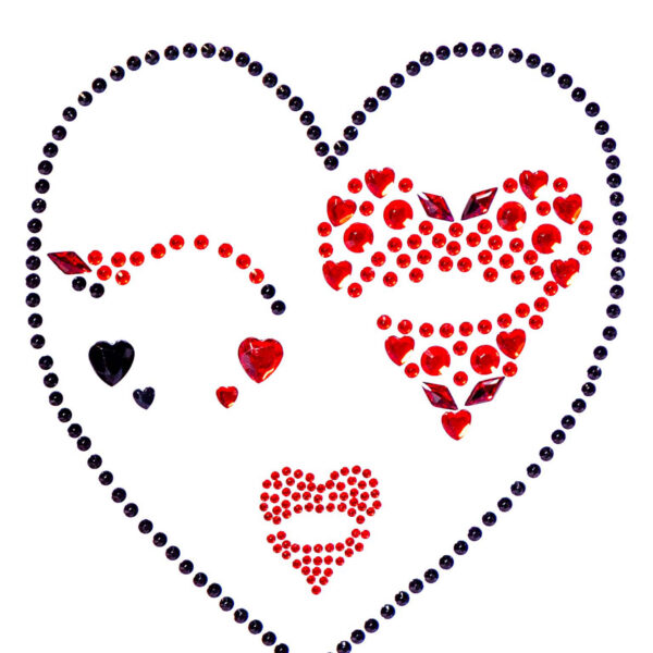 Queen Adhesive Face Jewels Sticker