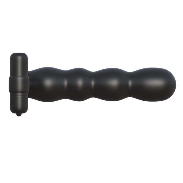Double the pleasure and double the fun with the incredible Posable Partner Double Penetrator! Now you both can enjoy the thrill of double penetration without having to worry about introducing a third partner into the mix!  Made from body-safe