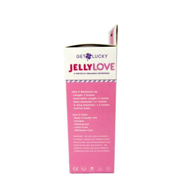 Jelly Love 7" Dildo - Pink