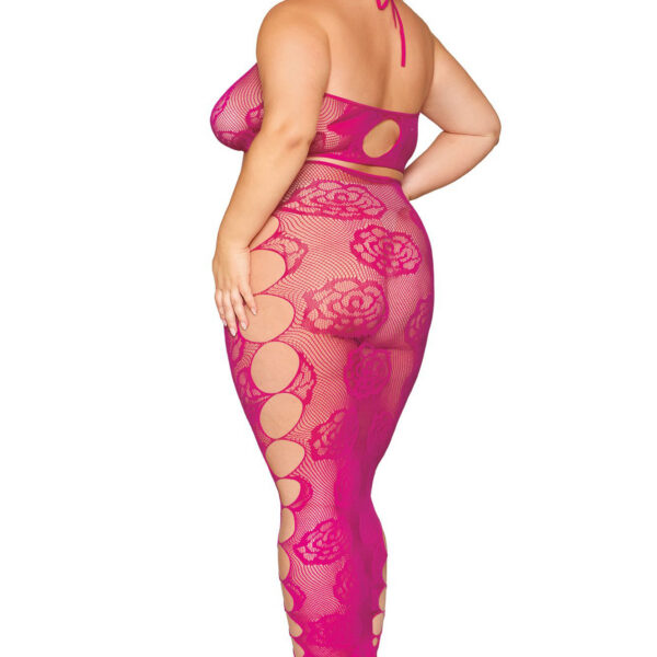 Bralette and Long Skirt - Queen Size - Beet