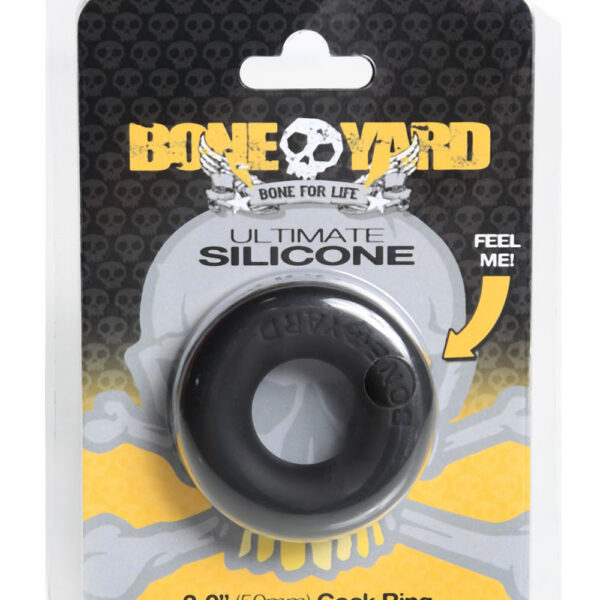 Ultimate Silicone Cock Ring - Black