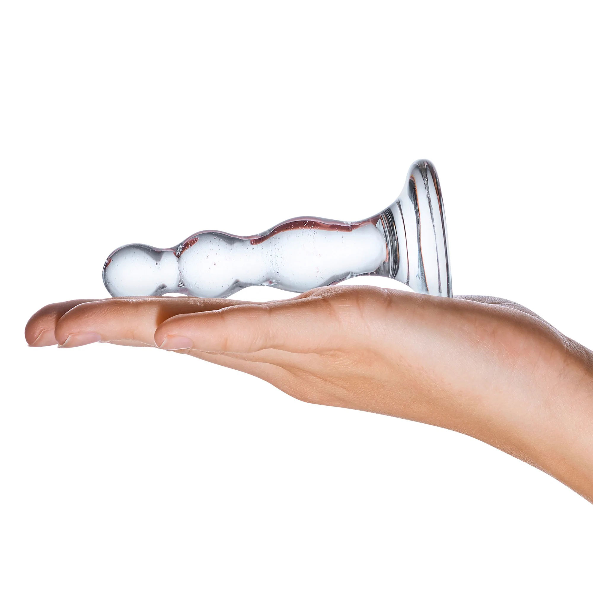 and pleasurable with the Triple Play Beaded Butt Plug. Work your way up to more expert-level anal play if you choose