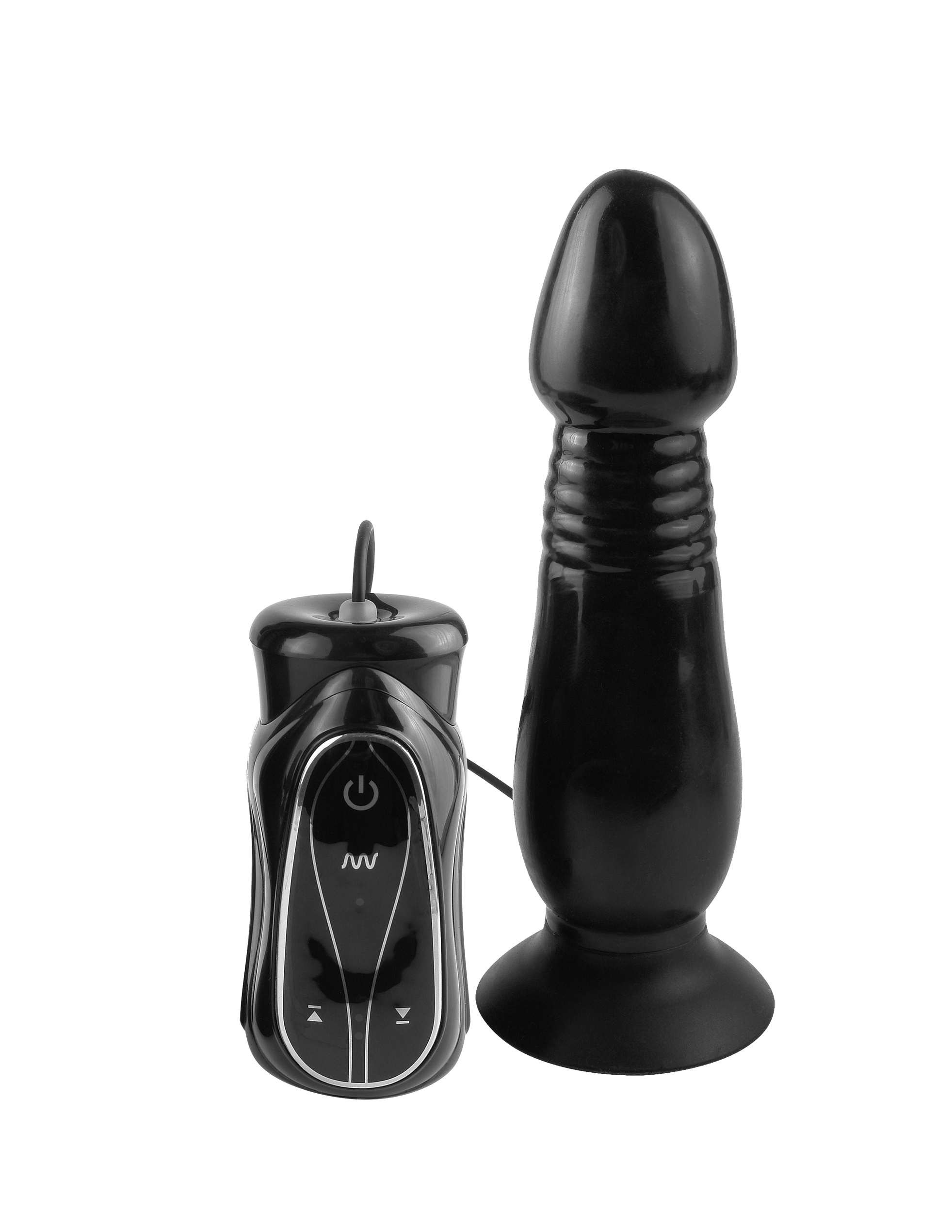 Anal Fantasy Collection Vibrating Thruster - Black - Image 2