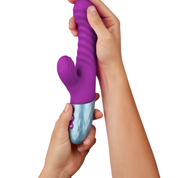 Delola Liquid Silicone Rabbit - Pink