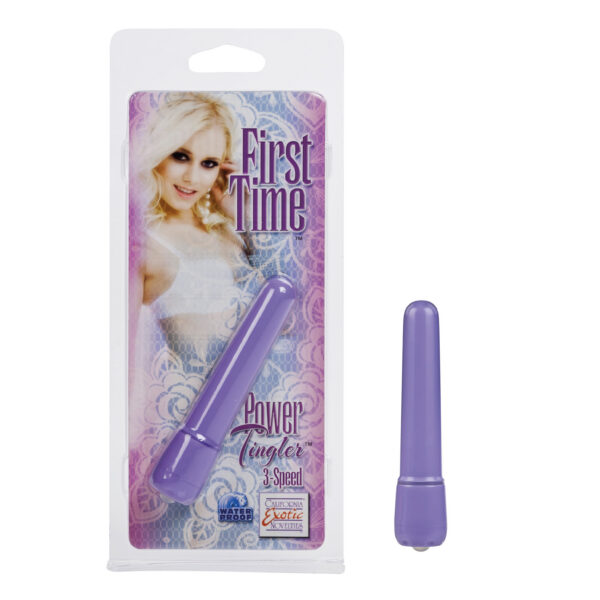 Powerful sleek and discreet stimulator. 3-speed push button control.