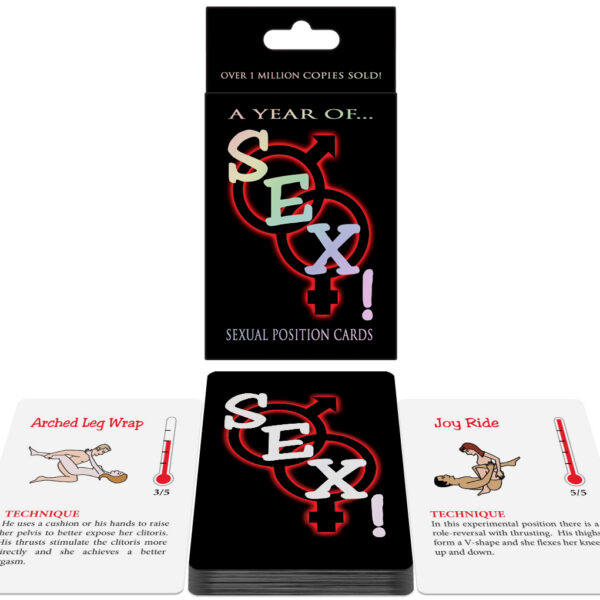 Sex! The Card Game of Sexual Positions<br><br> Any hand you're dealt is sure to win big when you play this sex card game for couples. With three ways to play and one hundred thousand ways to win
