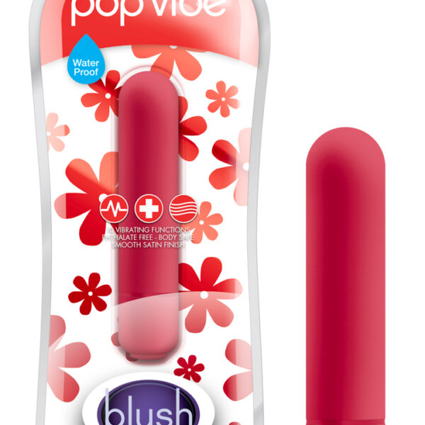 The 10 function Pop Vibe by Blush Novelties is a must have accessory and ladies it's perfect for your purse at 3.25 inches. It's also waterproof