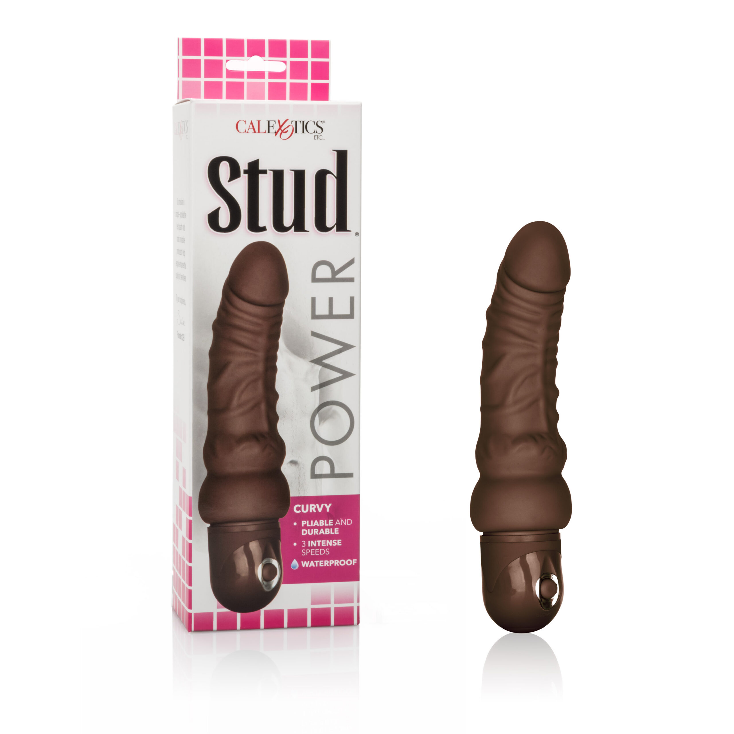 Waterproof Power Stud Curvy - Brown