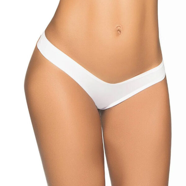 Flattering Mini Srunchy Panty - Medium/large - White
