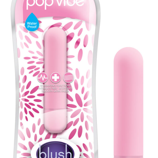 The 10 function Pop Vibe by Blush Novelties is a must have accessory and ladies it's perfect for your purse at 3.25 inches. It's also waterproof