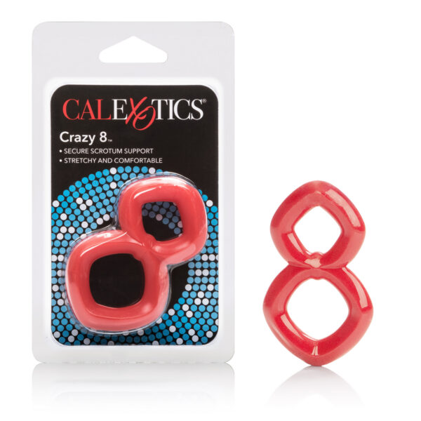 Stretchy dual support enhancer for extended pleasure. Durable and comfortable and secure scrotum support for him