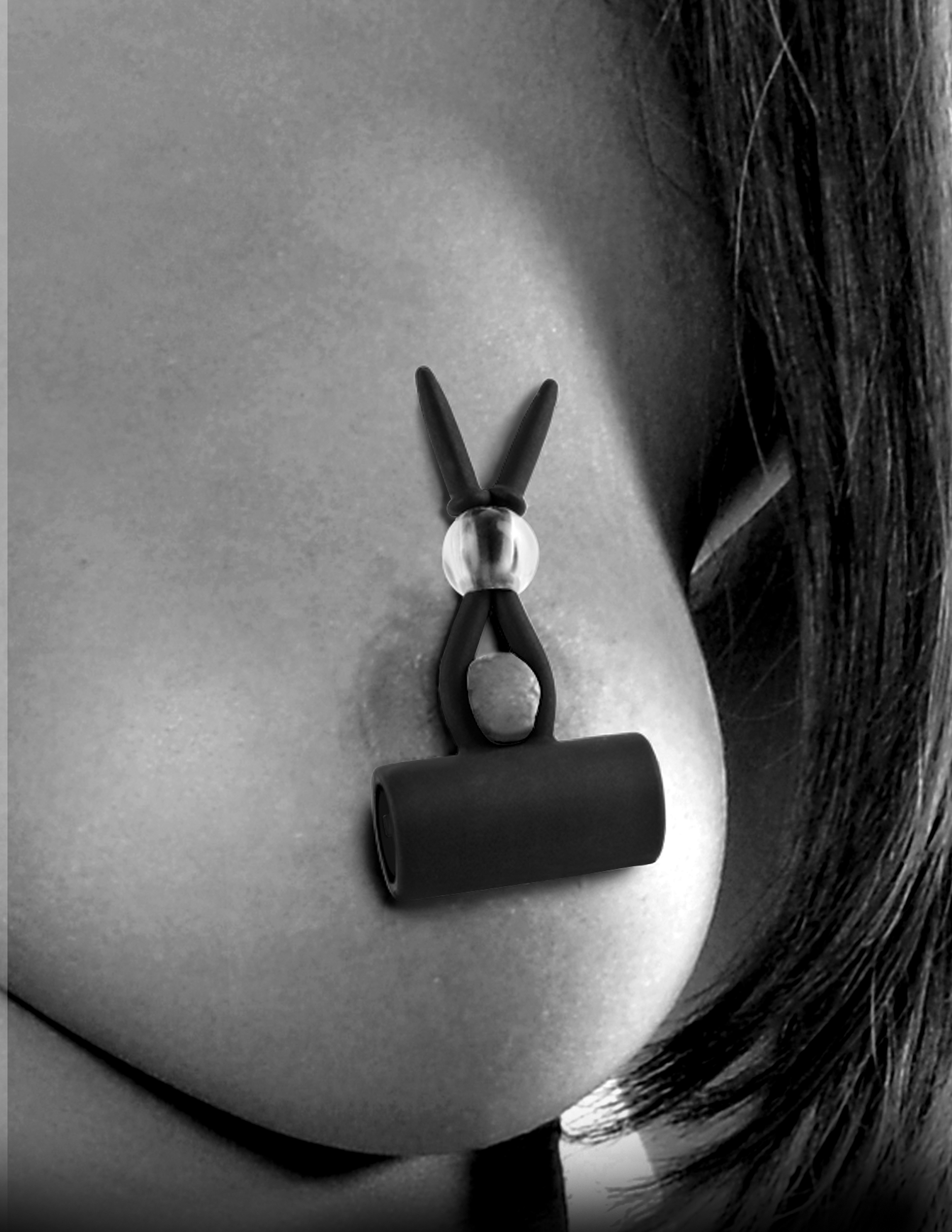 Enjoy incredible hands-free stimulation with the Vibrating Silicone Nipple Lassos. These elegant silicone wonders activate with a single switch to provide powerful vibrations right where you want them most. The whisper-quiet motor tickles and teases while the super-soft silicone feels great against your skin.