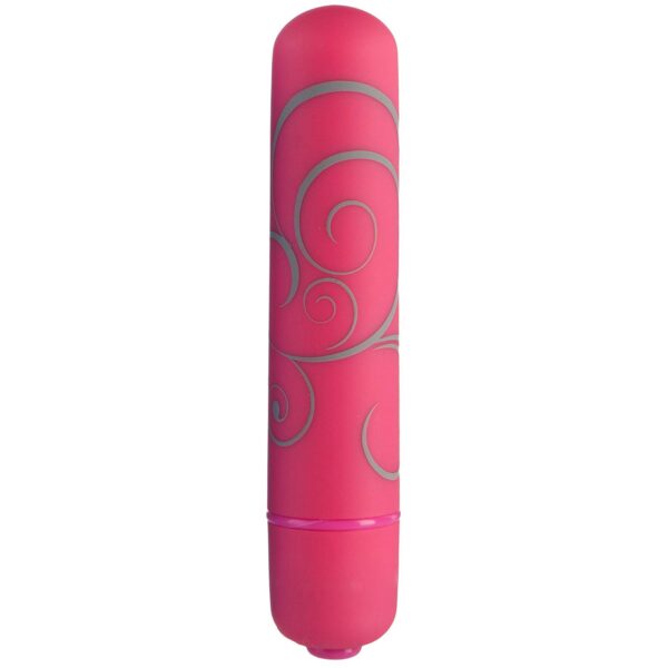 Fall in love with Mood Powerful 7 Function Bullets. They are slim compact sleek but dont let their size fool you. They definitely pack a punch with strong vibrations that will make you take you to orgasmic ecstasy in no time. The smoky swirled design and fun colors only add to the allure of these travel friendly vibes. And dont worry the only noise you will hear while you use them is your own moaning - this vibes is whisper quiet.
