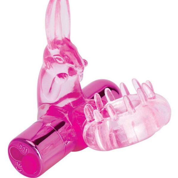 Bodywand Rechargeable Rabbit Ring - Pink