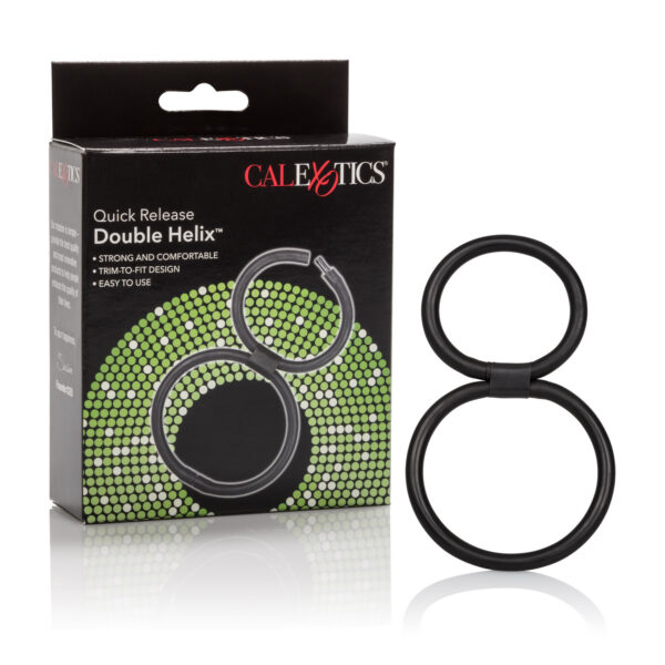 Trim-to-fit quick release double erection enhancer.
