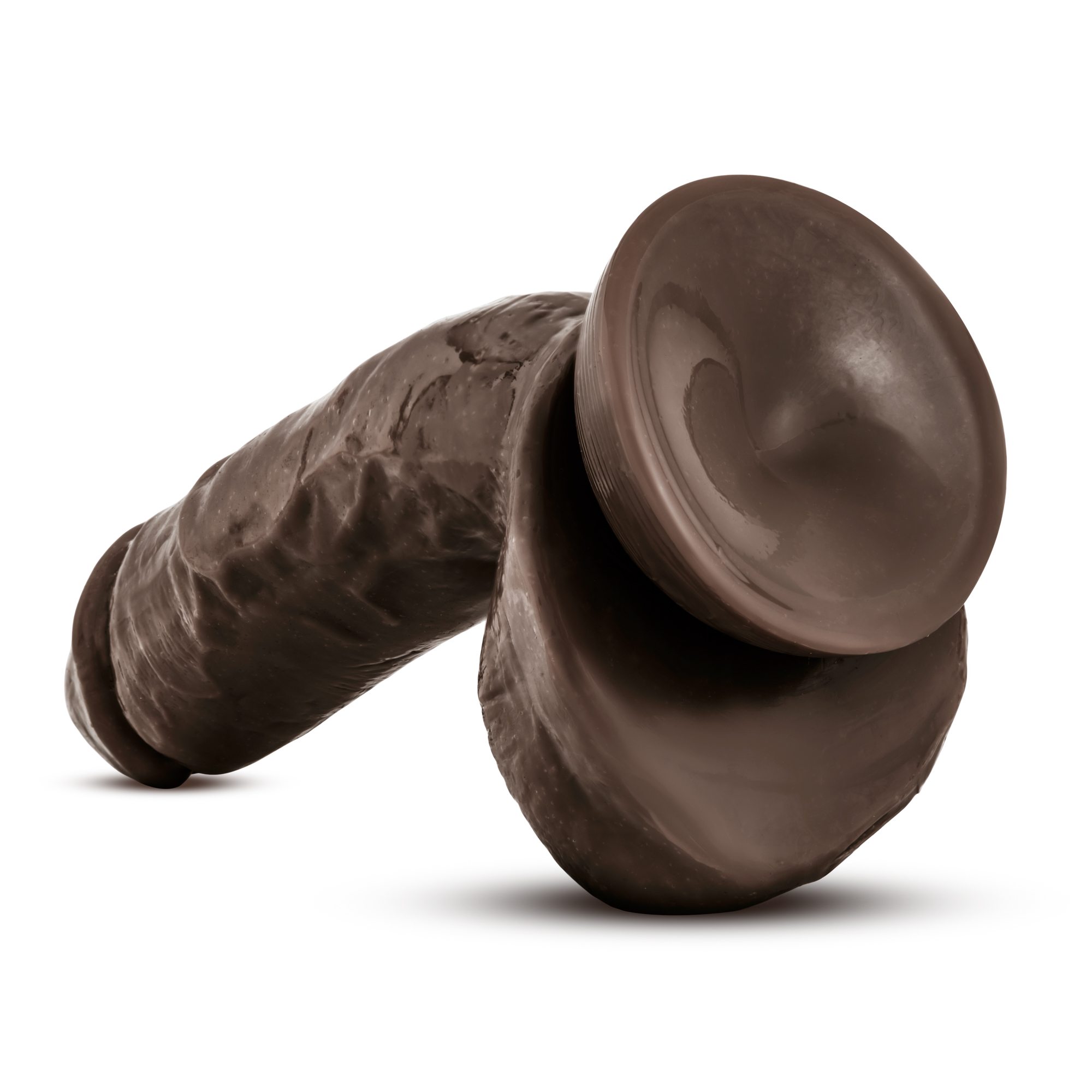 while the fleshy balls provide a cushion for a wild ride. Giddy Up! You can also suction this to any flat durface