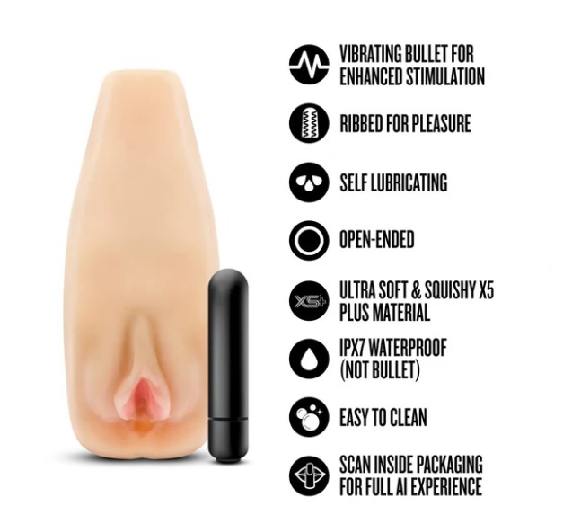 immersive experience with a self-lubricating design that activates with just water or saliva