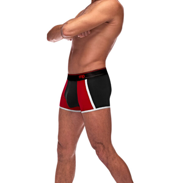 Retro Sport Panel Short - Medium - Black/ Red