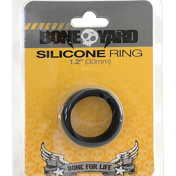 Boneyard Silicone Ring 30mm - Black