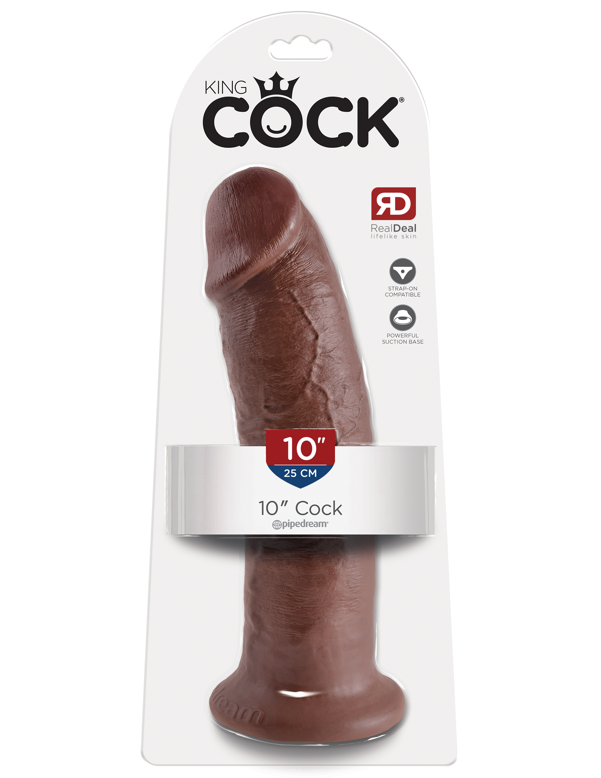 King Cock 10-Inch Cock Brown - Image 5