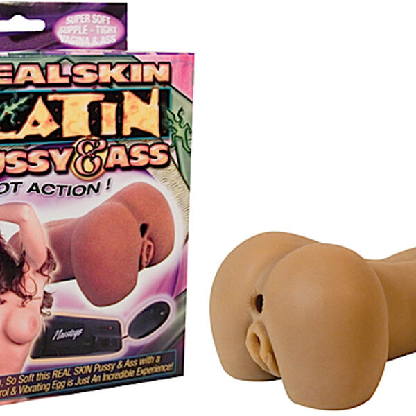 Soft life like feel pussy and ass masturbator. Vibrator egg fits inside to keep  you hummin and cummin <br><br>  AA batteries not included <br>  5 speed control vibrating bullet <br>  Realistic fleshy stretchy material <br>  Hot ass and pussy masturbator <br><br> MEASUREMENTS: <br>  Length: 5.5" (13.97 cm) <br>  Width: 3" (7.62 cm)