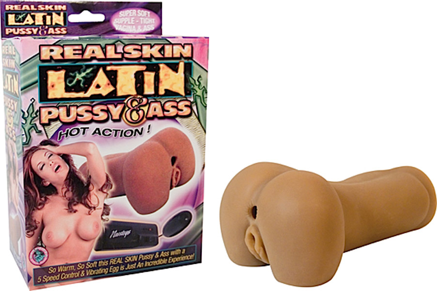 Soft life like feel pussy and ass masturbator. Vibrator egg fits inside to keep you hummin and cummin AA batteries not included 5 speed control vibrating bullet Realistic fleshy stretchy material Hot ass and pussy masturbator MEASUREMENTS: Length: 5.5" (13.97 cm) Width: 3" (7.62 cm)