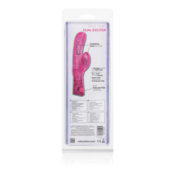 The funky First Time Dual Exciter offers double the pleasure