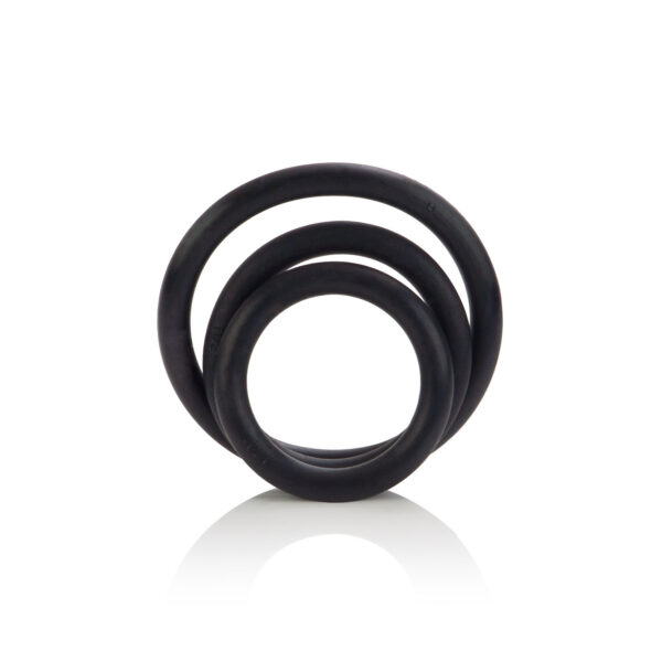 Rubber adornment rings