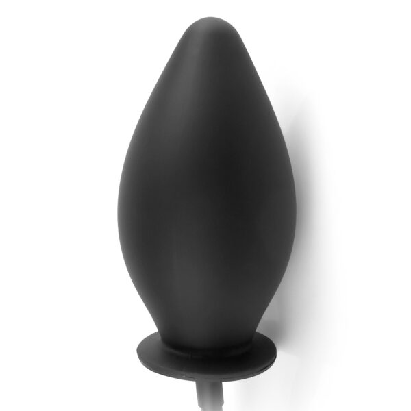 If you are an advanced anal player this inflatable Silicone Plug is just what you need to take your anal stimulation to the extreme. Featuring a tapered tip to ease insertion the Inflatable Silicone Plug can expand your rear to extreme new widths. It easily inflates with just a few squeezes of medical style pump ball filling your anus with thick stimulation. Try filling yourself with the inflatable silicone plug during other sexual stimulation and you will cum harder than ever before.