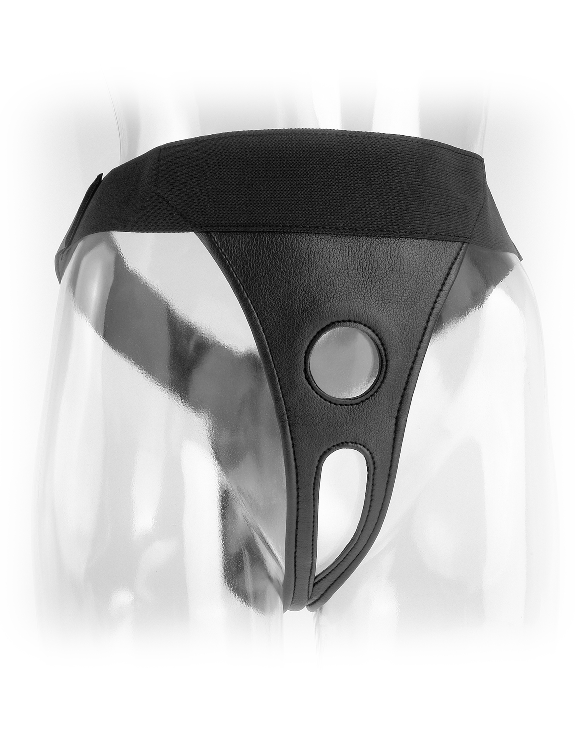 Fetish Fantasy Series Crotchless Harness - Black - Image 2
