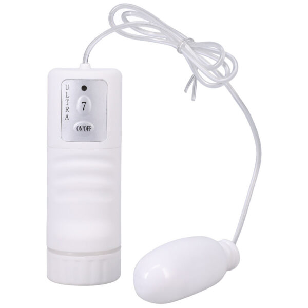Baby its cold outisde. Warm up those cold nights with this snowy velvety bullet with attached controller. This classic multi-speed bullet from the White Nights Collection is sure to satisfy all of your naughty cravings and make things hot.