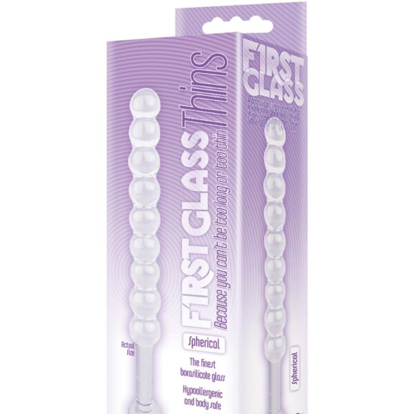 The 9's Glass Thins - Spherical Glass Plug