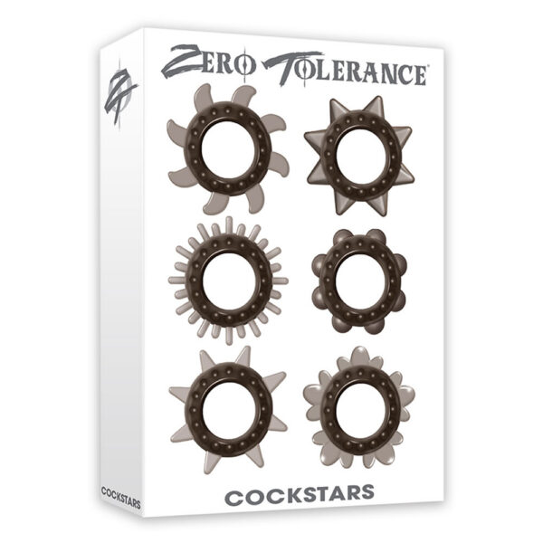 Zero Tolerance Cockstars 6 Cock Ring Set