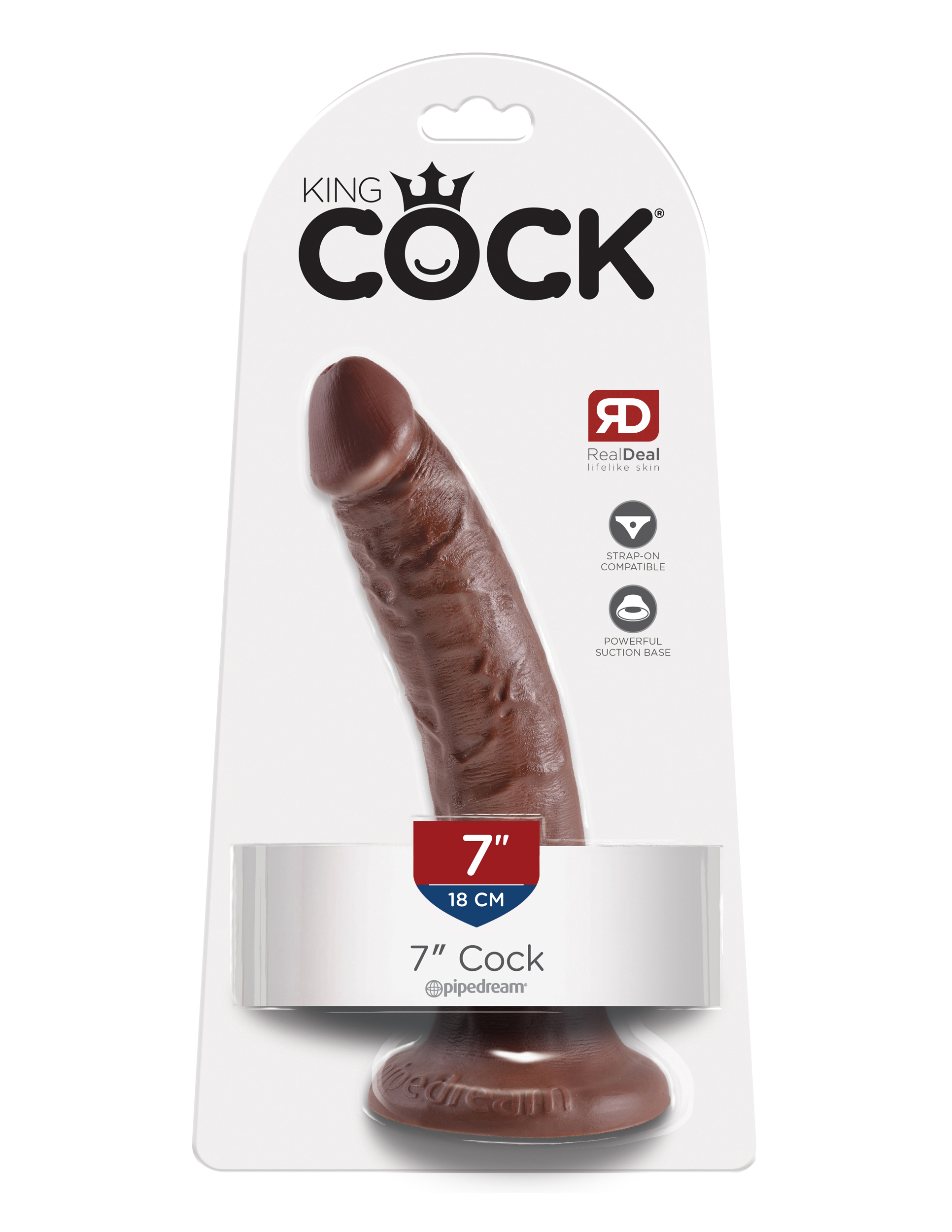 King Cock 7-Inch - Brown - Image 5