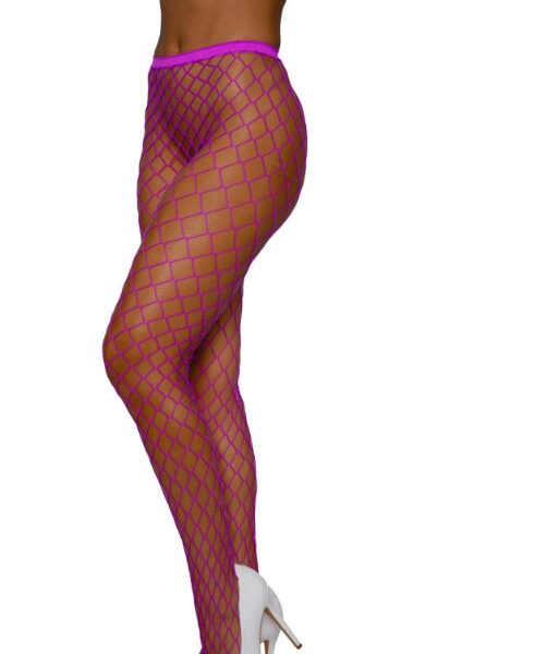 Pantyhose Fence Net - Os - Neon Magenta