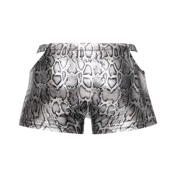 s'naked Pouch Short - Large - Silver/black