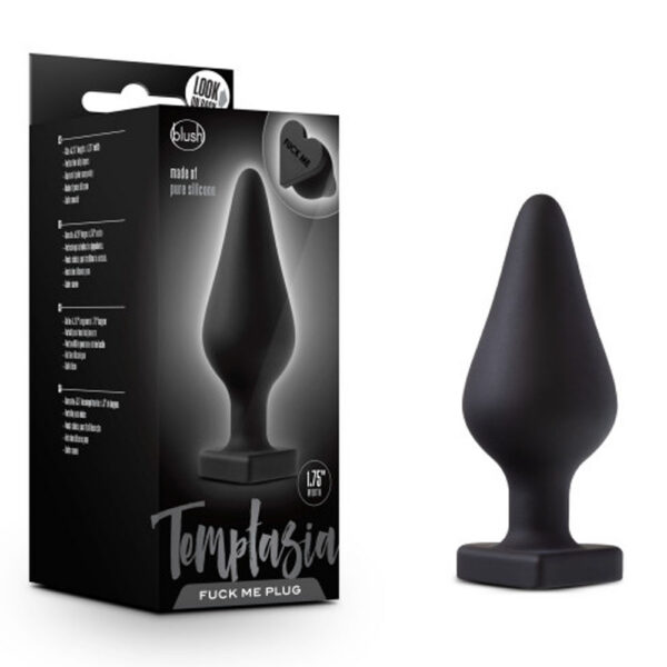 Temptasia - Fuck Me Butt Plug - Black
