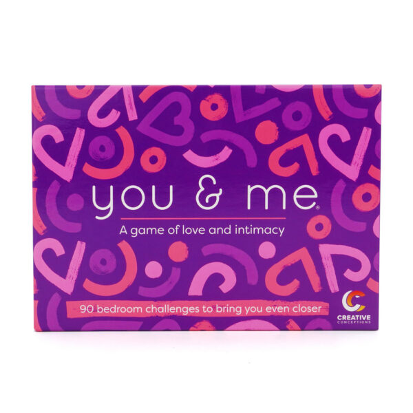 A fun game for lovers promising encounters and romantic inspirations. With 90 innovative ideas sexy suggestions and adventurous activities You and Me is a game where the taking part really is almost good as winning.