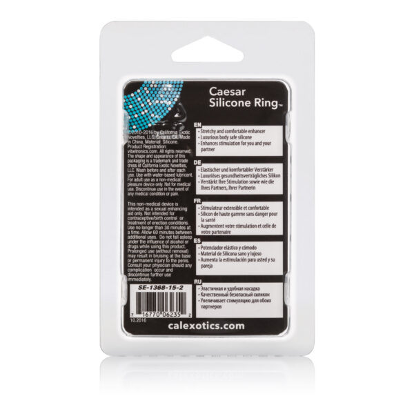 Caesar Silicone Rings are sturdy erection enhancers that provide both stamina and supreme comfort. Crafted from pure Silicone