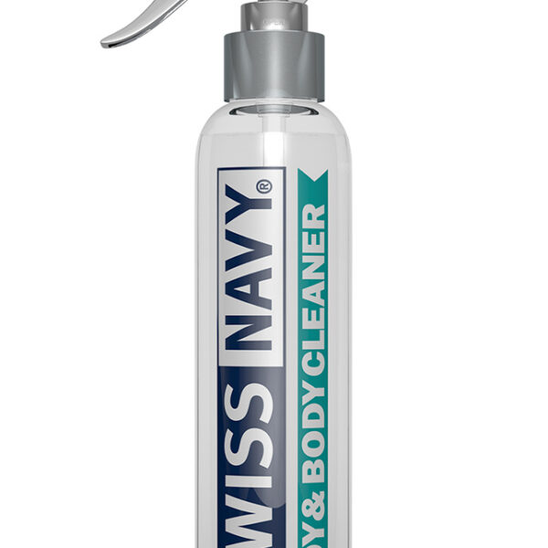 Using an unclean toy is almost like unprotected sex. Without proper cleaning a toy may become a breeding ground for things you do not want in your body. Using bleach or soap and water only goes so far. With the new premium Swiss Navy Toy & Body Cleaner your personal toys will get the benefit of superior cleansing and of money savings with up to 50% more <br><br> This water-based cleanser is made with tea tree and lavender oils for a natural clean.