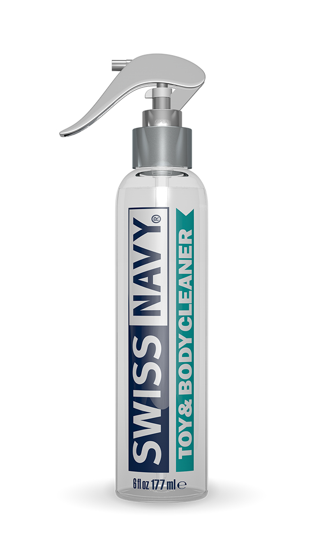 Using an unclean toy is almost like unprotected sex. Without proper cleaning a toy may become a breeding ground for things you do not want in your body. Using bleach or soap and water only goes so far. With the new premium Swiss Navy Toy & Body Cleaner your personal toys will get the benefit of superior cleansing and of money savings with up to 50% more This water-based cleanser is made with tea tree and lavender oils for a natural clean.