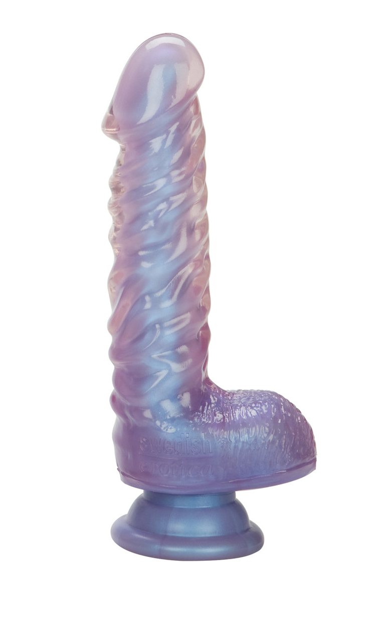 the Crystal Cote Dong in Purple makes a wonderful addition to your personal collection. This stylish dong has been created to look and feel just like the real thing so women everywhere can get the full and comprehensive self-pleasure experience without the hassle of a partner! Sound good ladies? The Crystal Cote Dong also comes double coated so that you can get double the pleasure