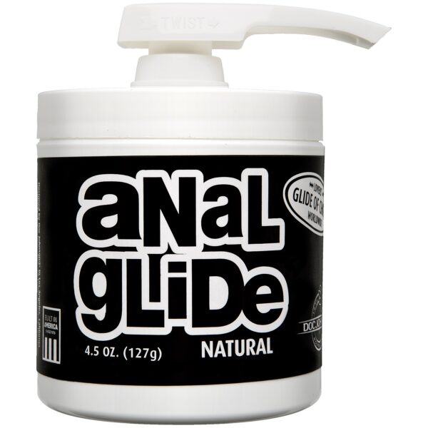 Clear unscented lube that is designed for anal intercourse