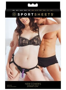 New Comers Strap on and Silicone Dildo Set for Pegging