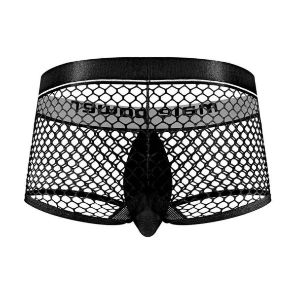 Cock Pit Net Mini Cock Ring Short - Small - Black