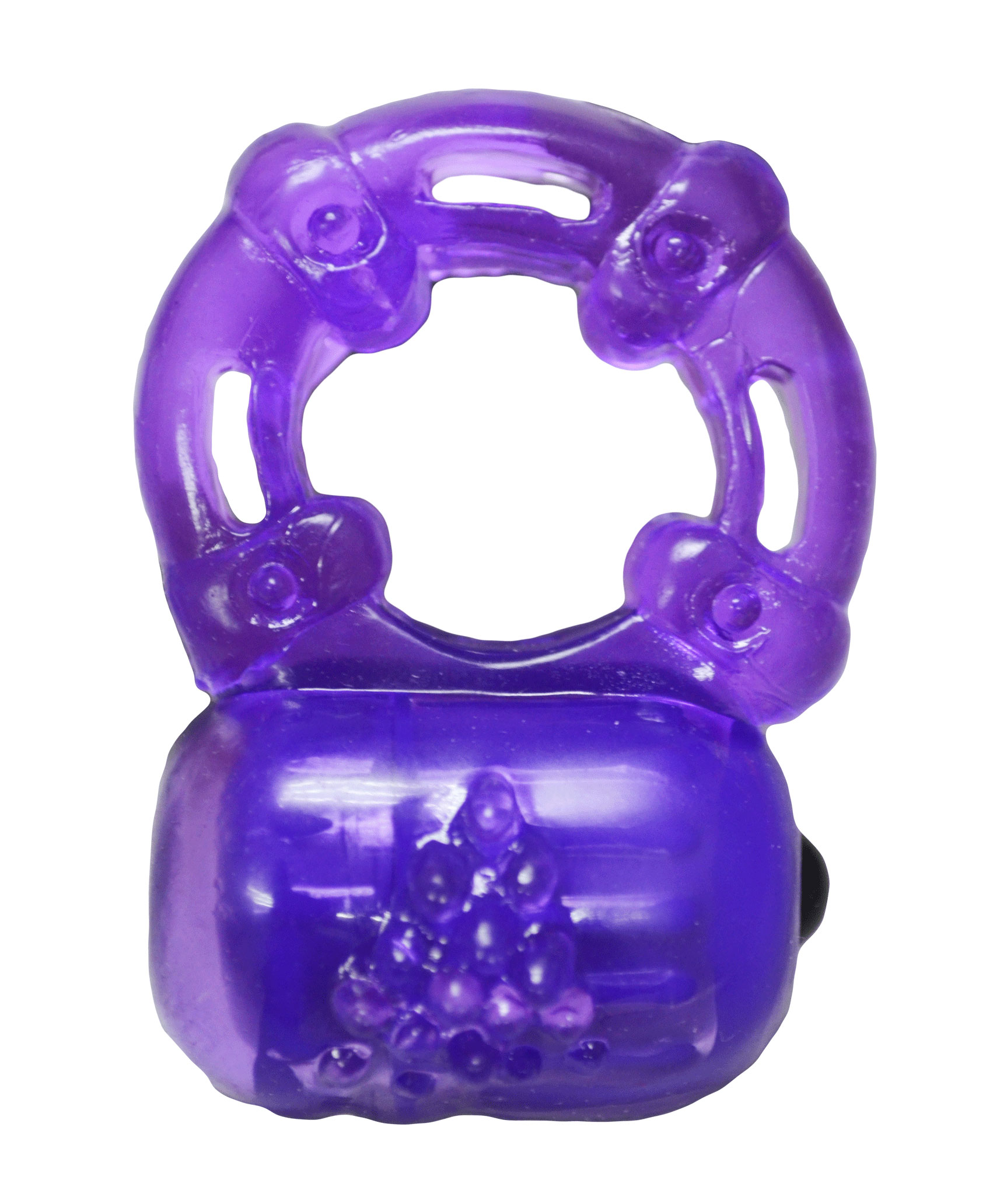 This Reusable Vibrating Cock Ring from Top Cat Toys is erotic purr..fection! Comfortable for any size